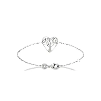 bracelet arbre de vie coeur