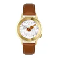 Montre violon 38MM PVD or