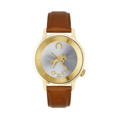 Montre équitation 38MM PVD or