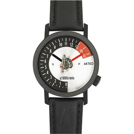 Montre moto 42MM PVD noir