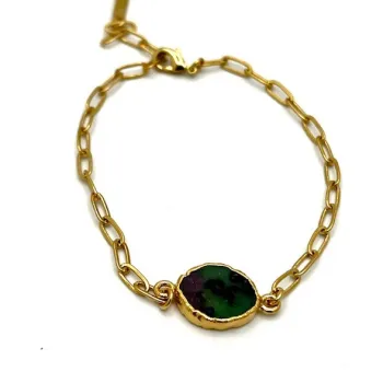 Bracelet kara rubis zoïsite