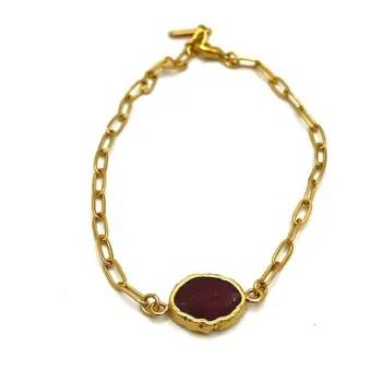 Bracelet kara racine de rubis 