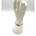 Bracelet kara agate blanche