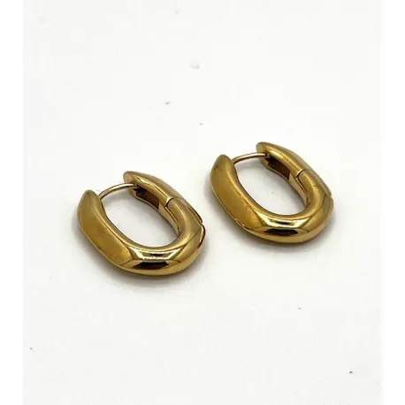 Boucles d'oreilles créoles YOU