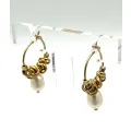 Boucles d'oreilles créoles Fallon S