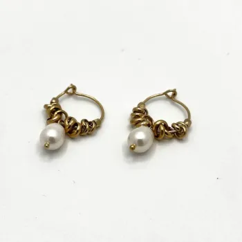 Boucles d'oreilles créoles Fallon S