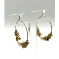 Boucles d'oreilles créoles Fallon M