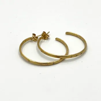 Boucles d'oreilles créoles STAR