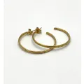 Boucles d'oreilles créoles STAR