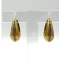 Boucles d'oreilles créoles Midnight