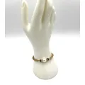 Bracelet Paloma émeraude et perle