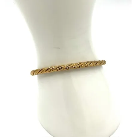 Jonc doré torsadé Viny 1