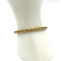 Jonc doré torsadé Viny 1