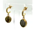 Boucles d'oreilles baby kara labradorite