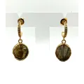 Boucles d'oreilles baby kara labradorite