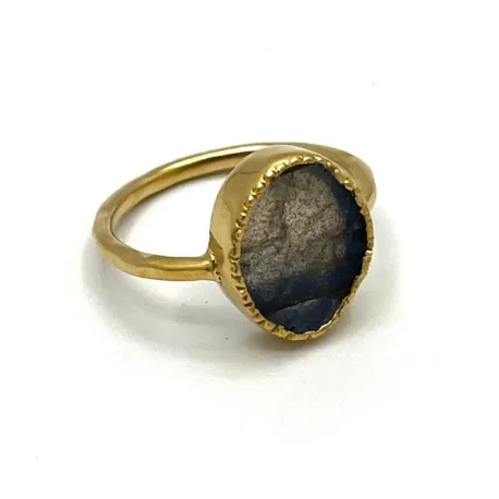 Bague Kara labradorite