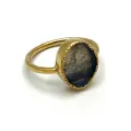 Bague Kara labradorite