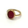 Bague Kara racine de rubis