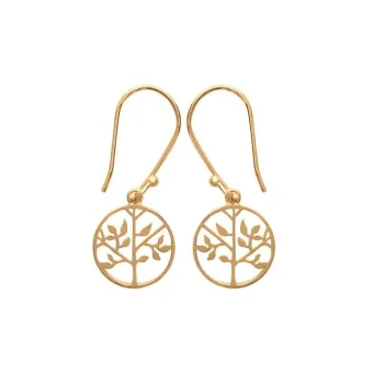 Boucles d'oreilles arbre de vie 