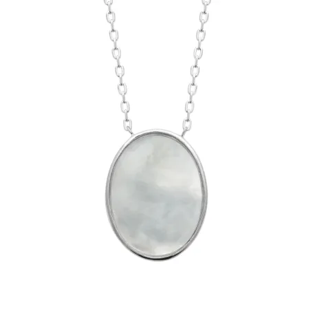Collier Noémie argent, chaine 45cm