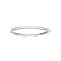 bracelet Jonc Lilou zircon argent