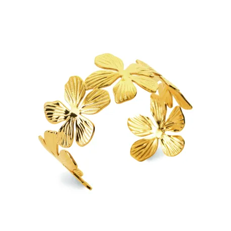Manchette Flore PVD or 