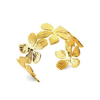 Manchette Flore PVD or 