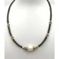 Collier chocker Fallon Perle et coquillage 