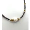 Collier chocker Fallon Perle et coquillage 