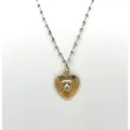 Collier Love bicolore