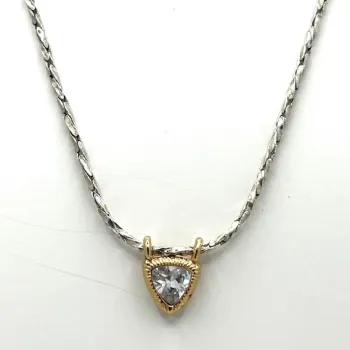 Collier héritage bicolore 