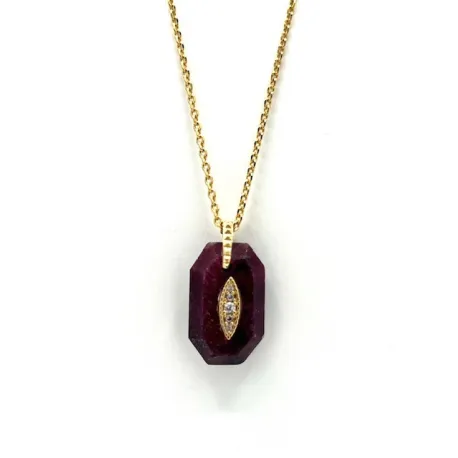 Collier Inside racine de rubis