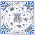 Mini Foulard Comète blanc