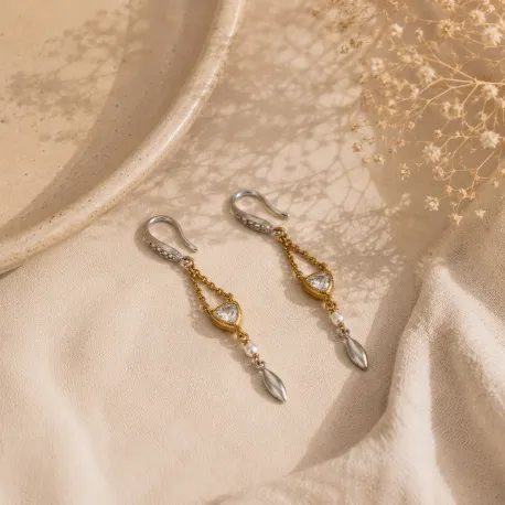 Boucles d'oreilles pendante héritage