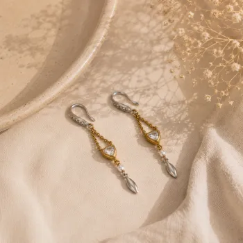 Boucles d'oreilles pendante héritage