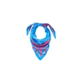 Foulard Comète bleu 90x90cm