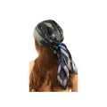 Foulard Comète noir 90x90cm