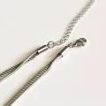 Bracelet - Collier Valentine Olive Argenté