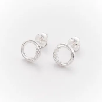 Boucles d'oreilles puces Tourbillon