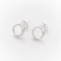 Boucles d'oreilles puces Tourbillon