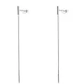 Boucles d'oreilles fil d'argent