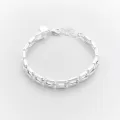 Nos bijoux pour bracelet maille rectangle léa