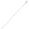 Bracelet mini boules argent