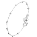 Bracelet mini boules argent