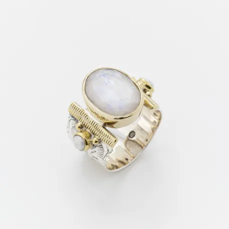 Bague Théa pierre de lune