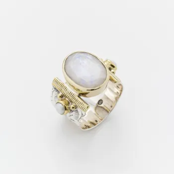 Bague Théa pierre de lune