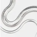 Collier maille serpent M