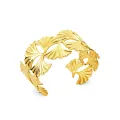 Manchette ginkgo PVD or 