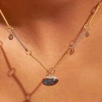 Collier Mirage Labradorite
