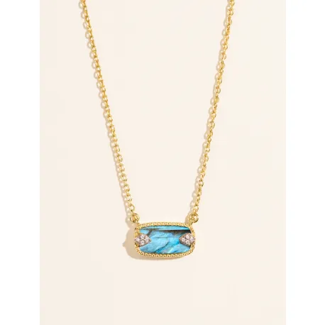 Collier Sangha Labradorite